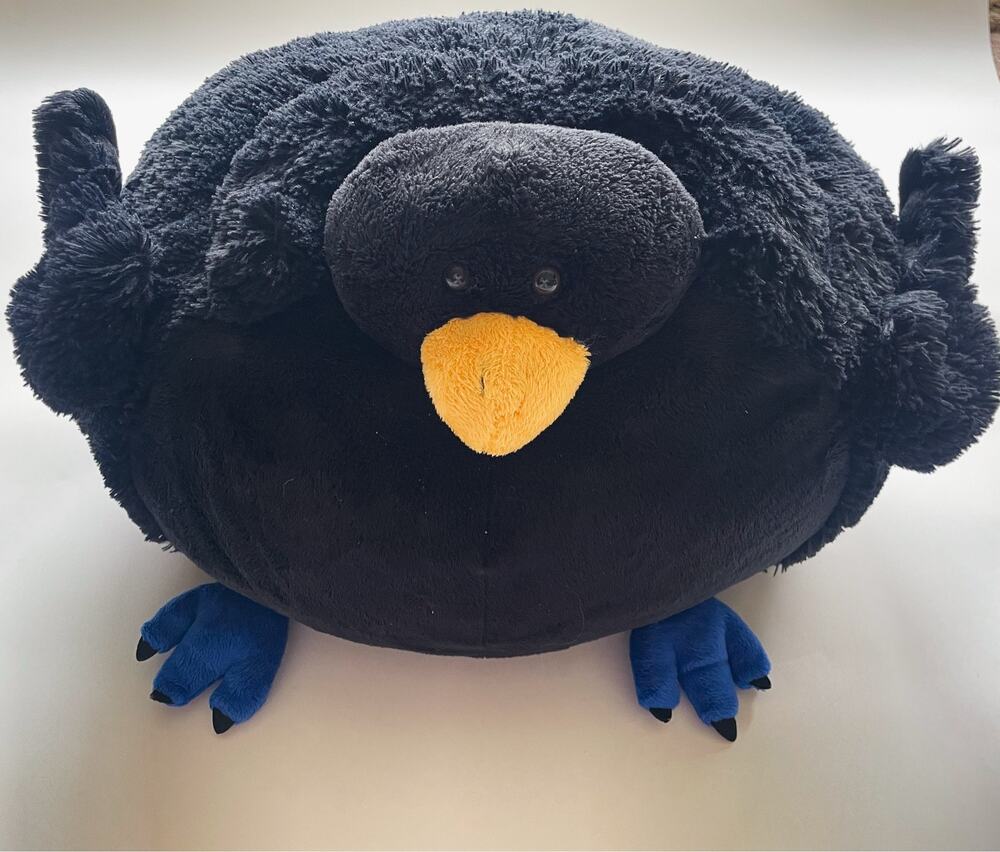 Squishable Toys | Squishable Black Raven Stuffed Animal XL 15"